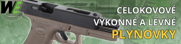 Airsoft GBB plynovky WE Tech