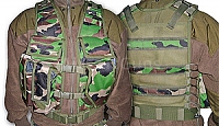 Taktická vesta univerzální FCG, woodland, FCG
