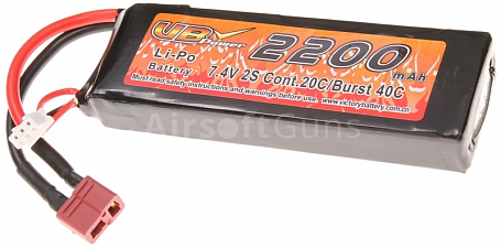 Akumulátor VB Li-Pol 7,4V, 2200 mAh, 20C, VB Power