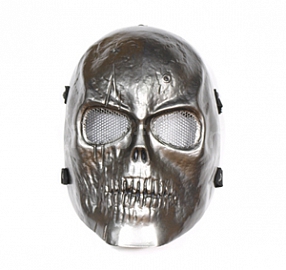Ochranná maska SKULL, velká, černá, ACM