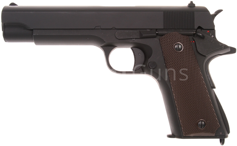 Colt M1911 AEP, Black, Cyma, CM.123