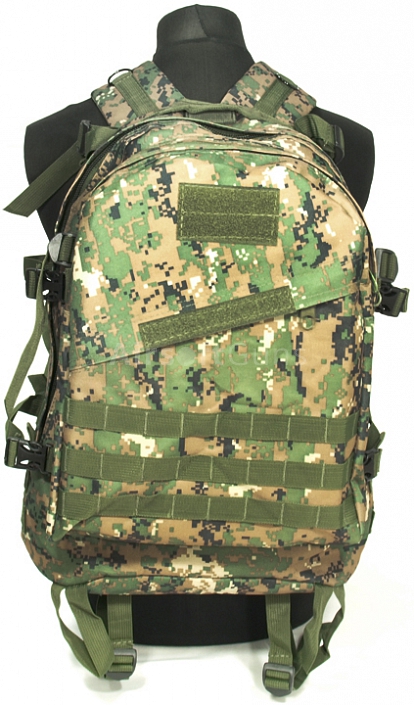 Batoh 3-Day Pack, digital woodland, ACM