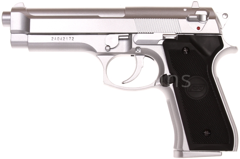 Beretta M92FS, chrom, ASG