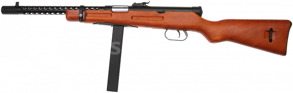 Beretta M1938, dřevo, Snow Wolf, SW-08
