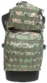 Batoh Molle Assault Pack, digital woodland, ACM