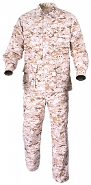 Kompletní US BDU uniforma, digital desert, S, ACM