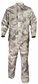 Kompletní US BDU uniforma, A-TACS AU, S, ACM