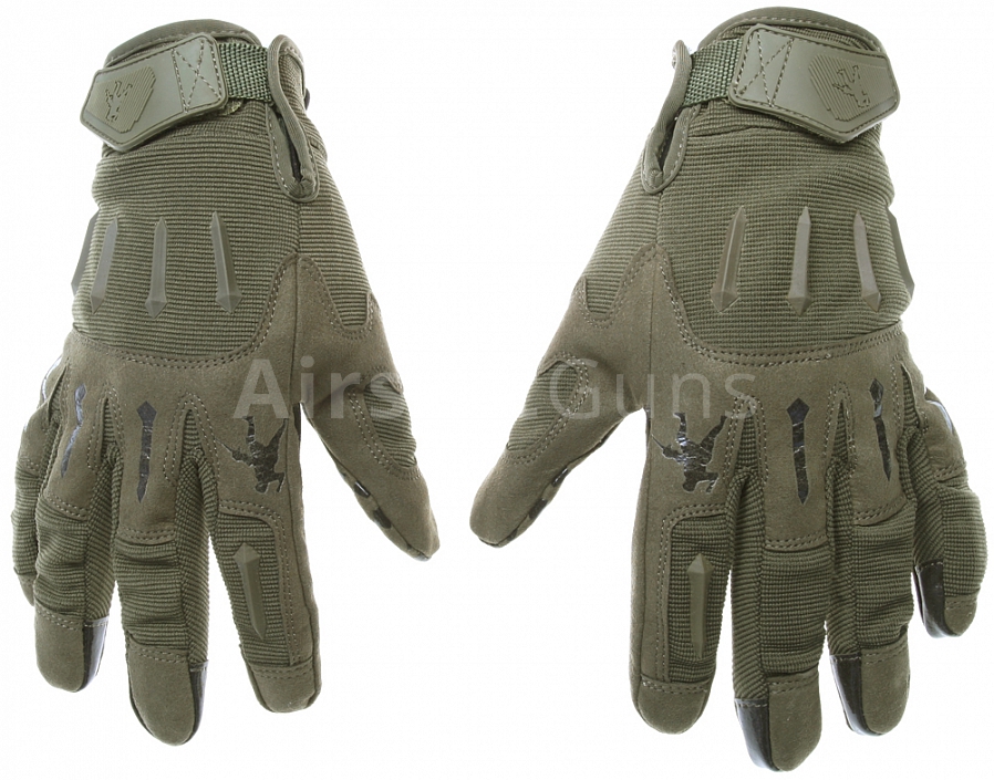 Taktické rukavice IRONSIGHT, OD, L, ACM
