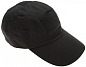 Čepice s kšiltem, velcro panely, černá, ACM
