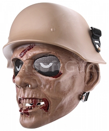 Ochranná maska ZOMBIE WWII, velká, písková, ACM