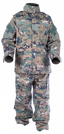 Kompletní dětská US ACU uniforma, digital woodland, 100 cm, ACM