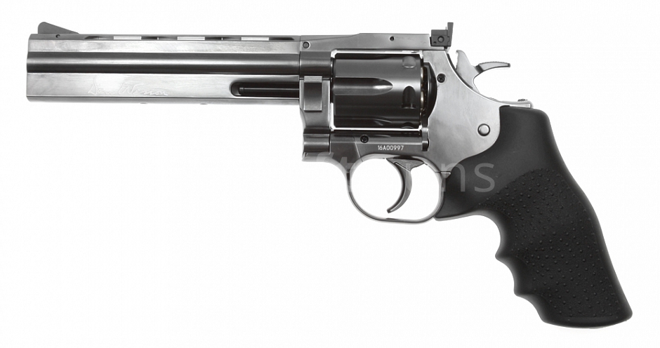 Dan Wesson 715, 6 Inch, Steel grey, Hi-Power, GNB, ASG