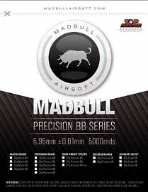 Kuličky 6mm 0,25g, cca 8000 ks, 2 kg, MadBull Precision