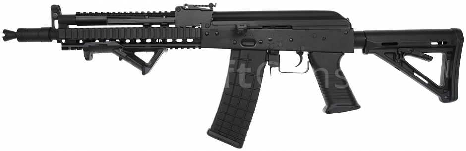 AK-105 RAS Tactical, pažba MOE, ocel, Black, Cyma, CM.040I-A