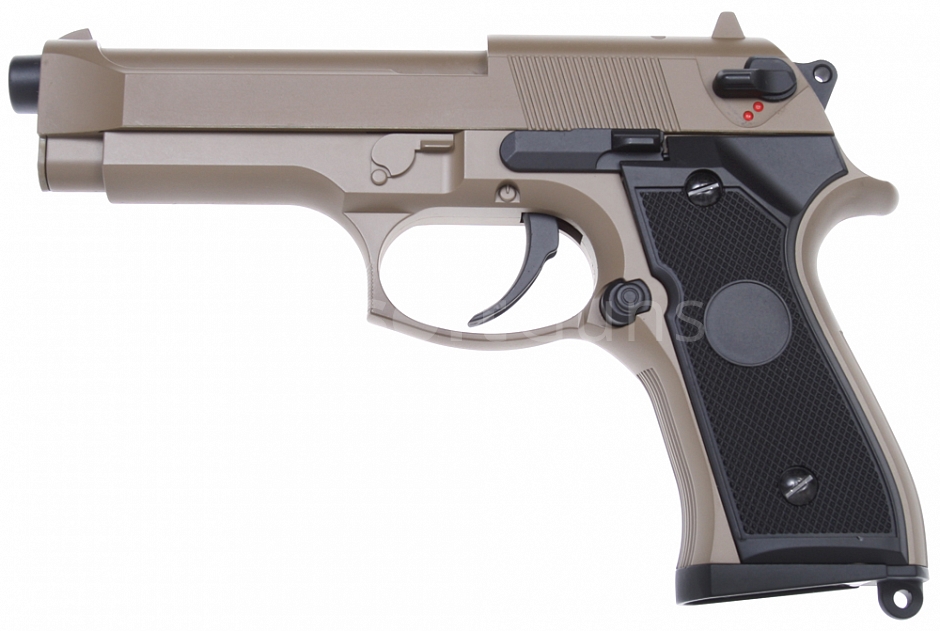 Beretta M92F AEP, TAN, Cyma, CM.126