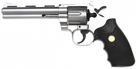 Colt Python .357 Magnum, 6 Inch, Silver, Galaxy, A&K, G.36S