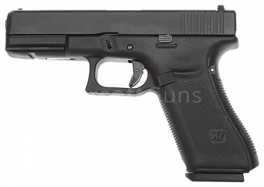 Glock 17, rám gen. 5, Black, GBB, WE