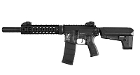 M4 AR15 SilentOps 9", plast, Charlie, černá, Delta Armory, C06