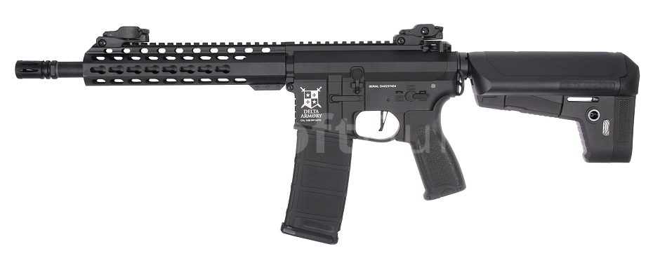 M4 AR15 KeyMod, kov, Alpha, černá, Delta Armory, A08
