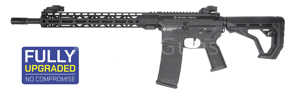 FREYA R15 M-LOK 14", gen.2, kov, černá, Delta Armory, FRY-A24
