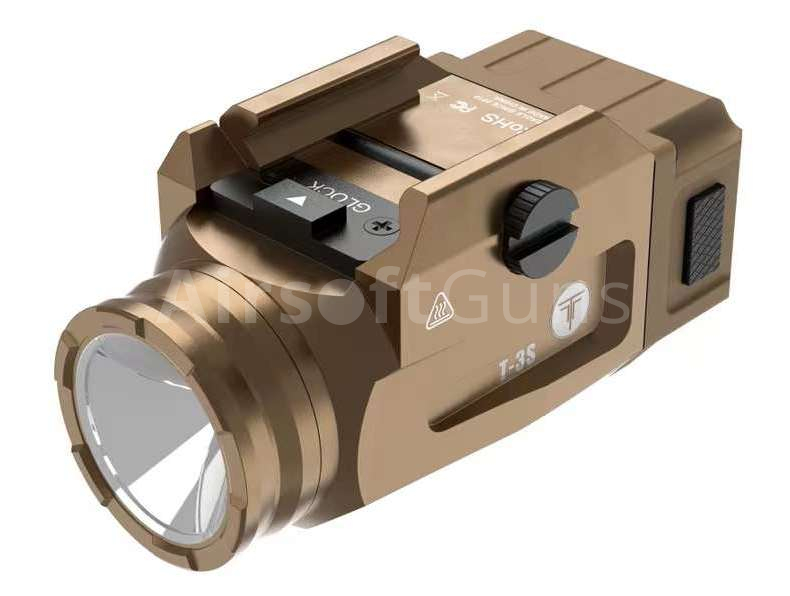 Taktická svítilna T-3S Mini, 600 lm, tan, T-Eagle