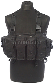Chest Rig Tactical, černý, ACM