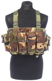 Chest Rig Tactical, woodland, ACM