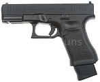 Glock 19 Gen 5 FS MOS, Black, GBB, CO2, Umarex
