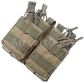 Sumka na zásobníky 4x M4/AK, Molle, TAN, ACM