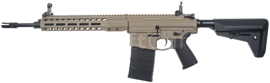 EMG Barrett REC10, M-LOK 11.5 Inch, TAN, Cyma Platinum, REC.001