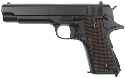 Colt M1911 AEP, mosfet, Black, Cyma, CM.123S