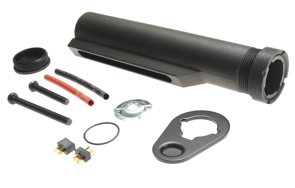 Trubice pažby M4 pro LiPo baterie, černá, Cyma, C.103A