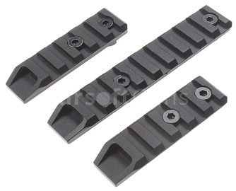 RIS lišty, 3 kusy, M-LOK, Cyma, M164
