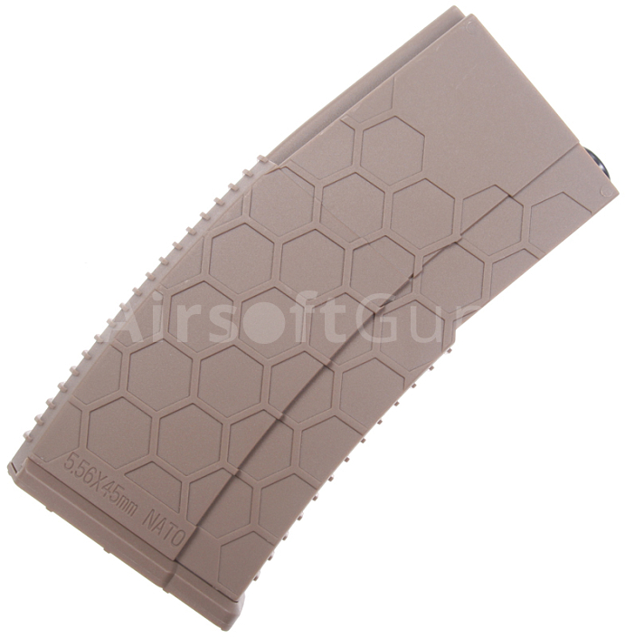 Zásobník M4, 300 BB, Hexmag, TAN, Cyma, HY-481TN
