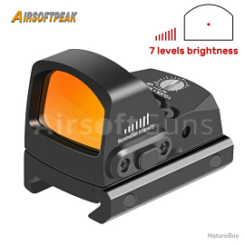 Mikro reflexní kolimátor UUQ HD1079, černý, T-Eagle