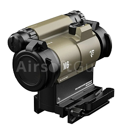Tubusový kolimátor M6, vysoká montáž, TAN, T-Eagle