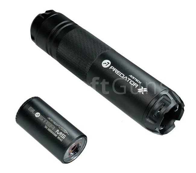 Tracer tlumič Predator XX (Blaster MS), Acetech