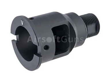 CNC adaptér vnější hlavně pro VFC M4/AR15 GBBR, Maple Leaf