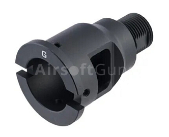 CNC adaptér vnější hlavně pro GHK M4/AR15 GBBR, Maple Leaf