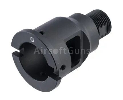 CNC adaptér vnější hlavně pro GHK M4/AR15 GBBR, Maple Leaf