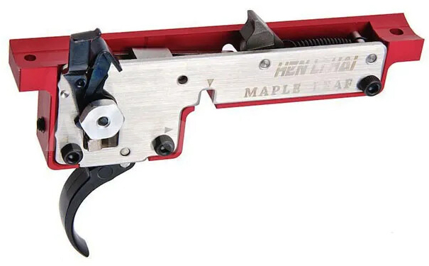 CNC spoušťový mechanismus VSR-10 Zero Trigger 90°, Dual Stage Trigger Group Gen.3, Maple Leaf
