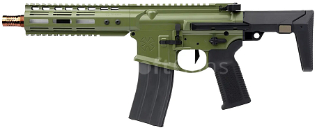 Noveske N4 Ghetto Blaster NHR-7, 7.94 Inch, Gen 3, GBBR, Bazooka Green, Double Eagle