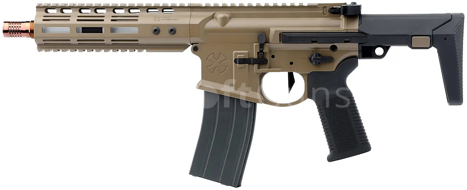 Noveske N4 Ghetto Blaster NHR-7, 7.94 Inch, Gen 3, GBBR, TAN, Double Eagle