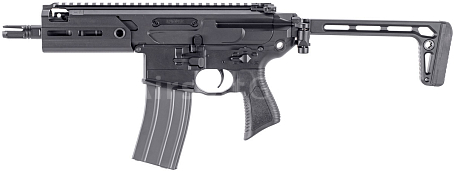 Salvo Precision MCX Rattler, 5.5 Inch, GBBR, Black, Double Eagle
