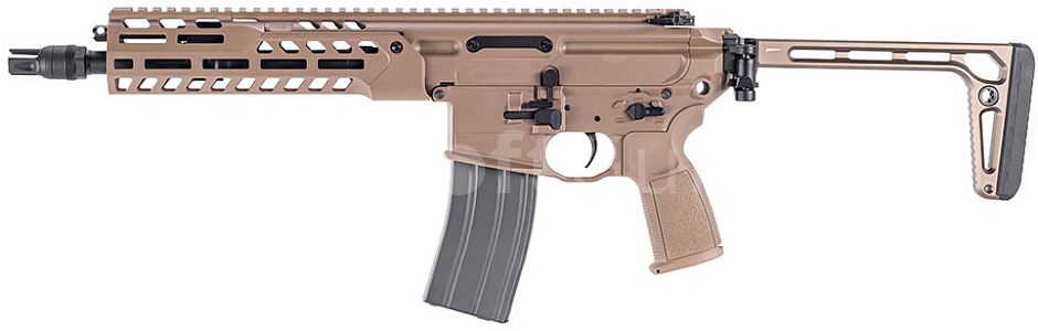 Salvo Precision MCX CSAW, 10.5 Inch, GBBR, TAN, Double Eagle
