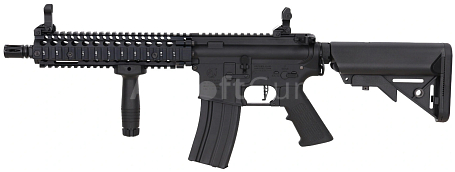Colt x Daniel Defense MK18 SA-P19 Prime BLDC Aster II ETU, 10.5", Black, Specna Arms