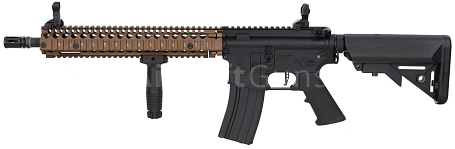 Colt x Daniel Defense MK18 SA-P26 Prime BLDC Aster II ETU, 14.5", Chaos Bronze, Specna Arms